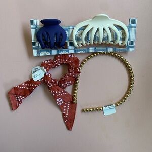 NWT Anthropologie hair accessory bundle!